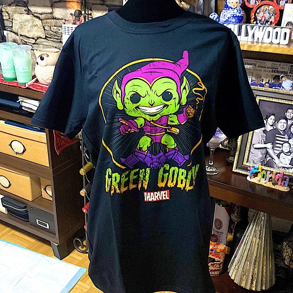 Pop Tees / Medium (M) / Black Purple and Green
